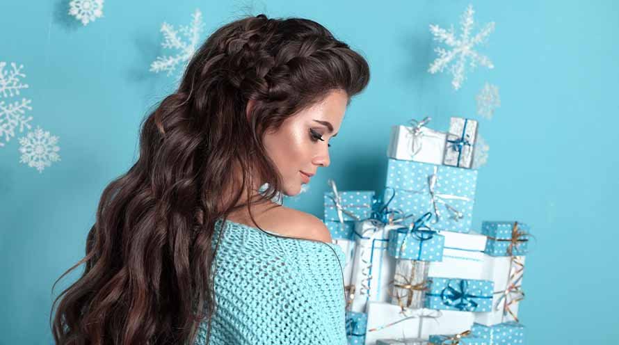 25 Wonderful Hairstyle Ideas for Christmas and Holidays  Pretty Designs