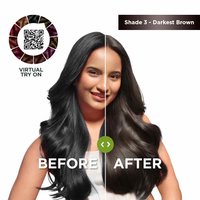 Color Naturals Shade 3 Darkest Brown Before After Image