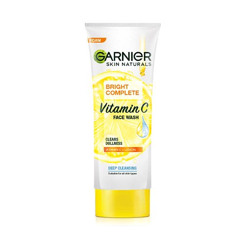 garnier vitamin c face wash